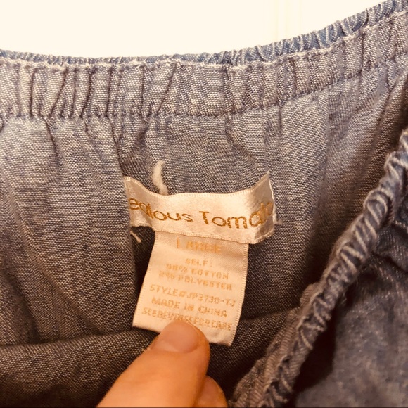 Jealous Tomato Denim Jumper - Picture 5 of 6